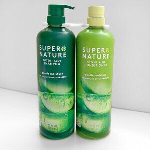 Super Nature Shampoo & Conditioner Set, 30 fl oz Sulfates Free
